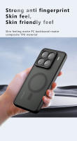 Funda Protectora Magnética Para Xiaomi 14T pro Translúcida Mate Antichoque Antigolpes Resistente a Arañazos Y Polvo Con Cubierta Magnética - details 4
