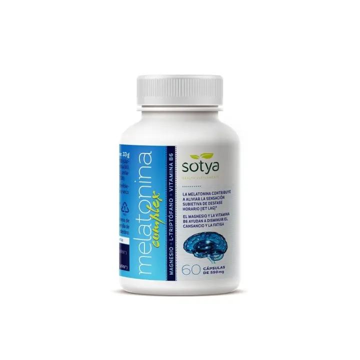 Melatonina Complex 60 Cápsulas Sotya - 1