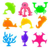 Juguete Educativo Para Baño De Bebé Delfín De Plástico ABS Juguete Flotante Interactivo Para Niños De 0 a 12 Años Juguete De Piscina Con Ventosa Animal Marino - details 4
