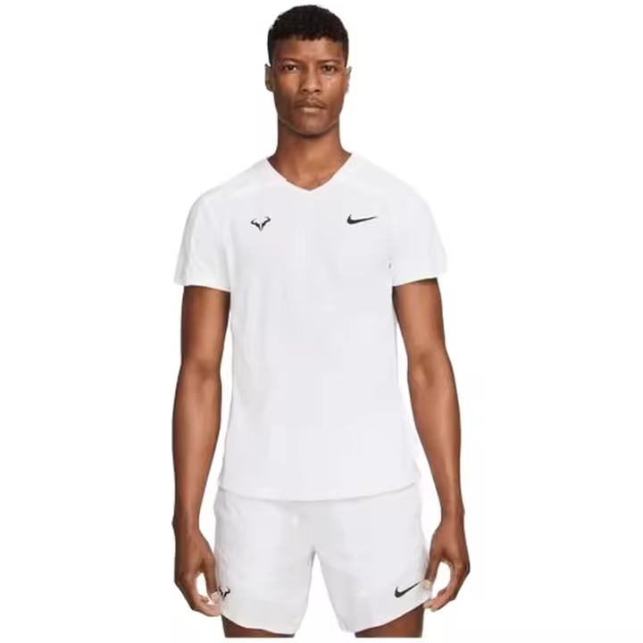 Camiseta M/C Dri-Fit Adv Rafa  Para Hombre En Color Blanco - 1
