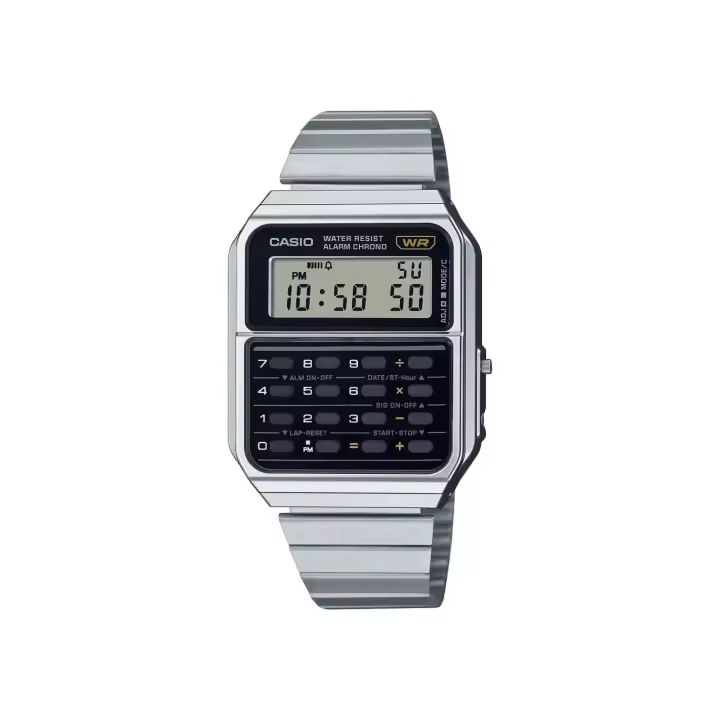 Casio VINTAGE CA-500WE-1AEF Reloj de hombre - Digital con calculadora - 1