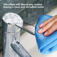 Toallas De Limpieza Microfibra Super Absorbentes Reutilizables Para Cocina Hogar Antigrasa Toallas De Escamas De Pescado - details 3
