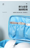 Bolsa de viaje para guardar calcetines y ropa interior, estilo pintura al óleo, con dibujos animados, portátil, para guardar ropa interior y sujetadores. - details 5