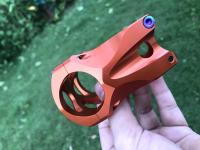 RYET 45mm Perilla Bicicleta MTB CNC 31.8mm Soporte De Manillar Ultraligero 0 Grados Elevación FR AM Enduro 28.6mm Steerer Piezas De Bicicleta De Montaña - details 20
