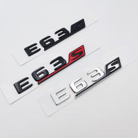 Emblema 3D ABS Cromado Negro Para Coche E63S Logo Letras Adhesivo Maletero Accesorios E63S Diseño De Palabras Material ABS - details 1