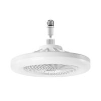 Nuevo Ventilador con luz LED luz blanca E27 tornillo hogar sala de estar ventilador de techo de tres colores ajuste de control remoto
Lámpara ventilador para dormitorio, blanca - details 0