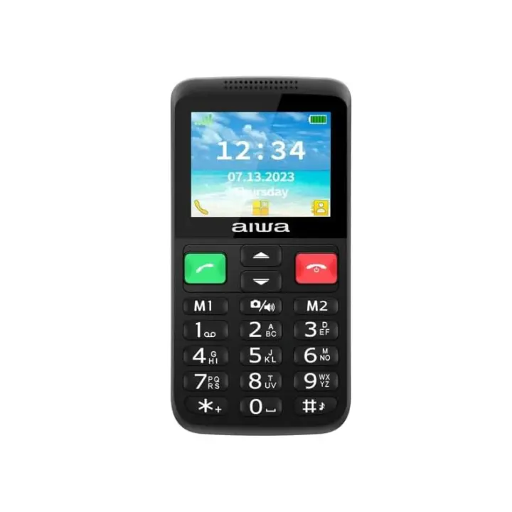 AIWA FPH-S200 – Teléfono Móvil Senior con Botón SOS, Pantalla Grande y Diseño Sencillo - 1