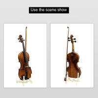 Soporte Plegable Para Violín Profesional Portátil Material ABS Accesorios Para Instrumentos Musicales De Cuerdas Tipo Soporte De Piso Negro/Blanco - details 0