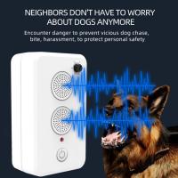 Dispositivo De Entrenamiento Para Perros Repelente Ultrasonido Al Aire Libre Anti Ladrar Control De Animales Sonido Para Detener El Ladrar - details 1