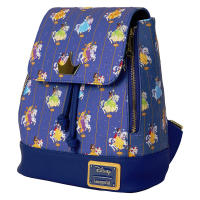 LOUNGEFLY Mochila Princesas Disney carousel carrusel Princess  Blancanieves Rapunzel Cenicienta Tiana mujer - details 2