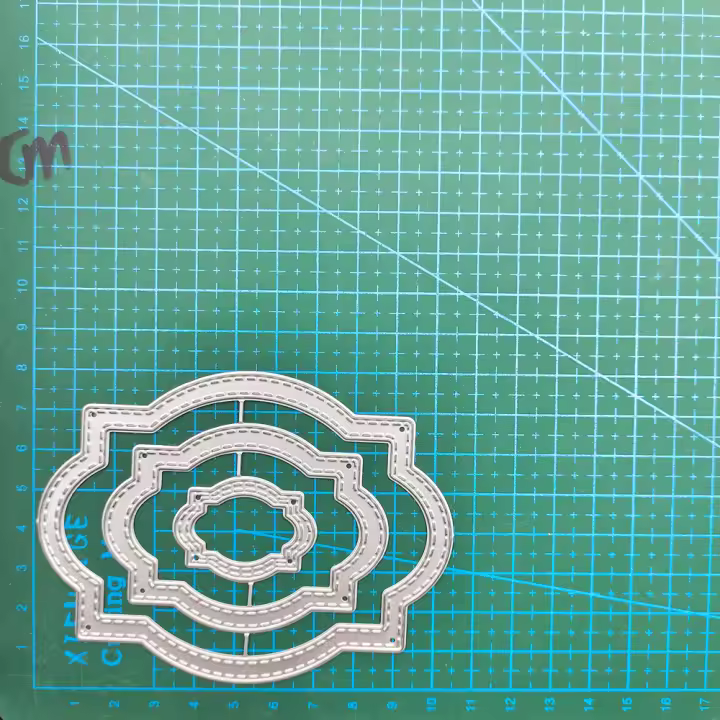 Molde De Corte De Metal Para Scrapbooking Y Manualidades Plantilla De Tarjeta Y Álbum De Fotos Diseño Creativo Y Personalizable - 1