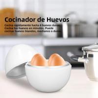 Cocedor De Huevos Duros 4 Huevos Capacidad Diseño Compacto Material ABS Función Microondas Hervidor De Huevos Herramienta De Cocina - details 1