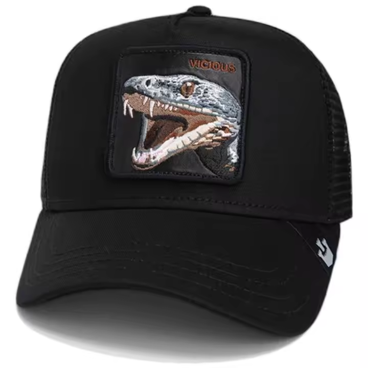Gorra Goorin Bros Vicious Snake para hombre en color negro - 1