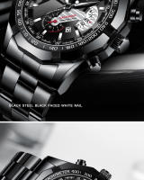 Reloj De Pulsera Deportivo De Lujo Para Hombre 2024 Marca Top Casual Militar Cuarzo Impermeable Acero Inoxidable Relogio Masculino - details 12