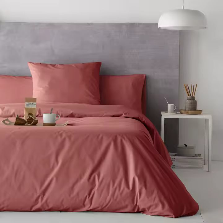 GUY LAROCHE - Funda nórdica 100% algodón percal liso PURE. Disponible en varios colores y tamaños. - 1