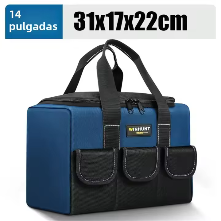 Nueva Bandolera De Herramientas Con Capacidad 30% Mayor a La Normal Organizador Multicañal Impermeable Para Herramientas De Eléctrico - 1