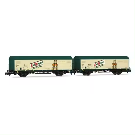 ARNOLD - Set de dos vagones JPD ''San Miguel'', RENFE. - 1