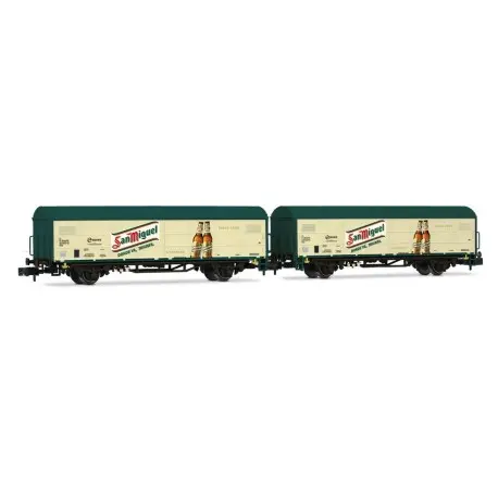 ARNOLD - Set de dos vagones JPD ''San Miguel'', RENFE. - 1