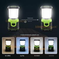 PORCHEDDU Lámpara Camping IP44, Linterna de Camping Led Recargable Luces de Campamento 1000LM, Linterna para Interrupciones de Energía, Emergencia, Cable USB Incluido - details 5