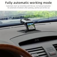Cámara de tablero de coche de video de conducción Full HD 1080P con grabadora de video DVR de coche LCD de consola central, ángulo amplio de 170° WDR, visión nocturna, monitor de estacionamiento - details 1