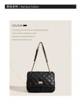 Bolso de gran capacidad para mujer, Nuevo bolso de mano con cadena para ir al trabajo en otoño e invierno de 2024, Bolso bandolera de alta gama. - details 3