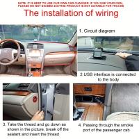 Cámara de tablero de coche de video de conducción Full HD 1080P con grabadora de video DVR de coche LCD de consola central, ángulo amplio de 170° WDR, visión nocturna, monitor de estacionamiento - details 9