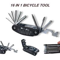 Herramienta Multifuncional De Bicicleta Portátil 16 En 1 Llave De Sockets Para Motocicleta Y Reparación De Bicicletas Herramienta De Destornillador - details 4