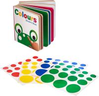 APLI Kids 14132 - Mi primer libro con gomets, Colores, Accesorios de manualidades - Colours Stickers Book - details 2