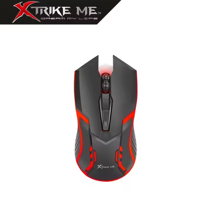Ratón Gaming Xtrike Me Retroiluminado DPI1200 / Ratón Gaming Xtrike-Me GM220 - 1