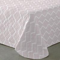 UNIFABRIC HOME TEXTIL Colcha Bouti Primavera Verano Reversible Color Magenda Mod.AZURA Cama 90 ,105,135 y 150  Ligeras y Suaves ,Incluye fundas de cojín,Termosellada No hace bolitas y facil planchado - details 5