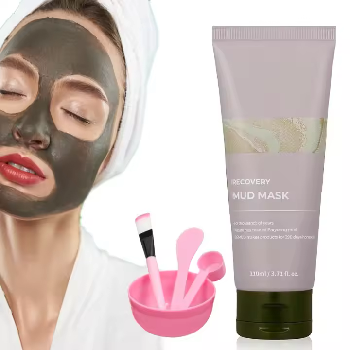 Mascarilla de Barro Recuperadora - Imaginaryl, Peachloft, Coreana, Alivio, Limpiador de Poros Profundo Hidratante (1 ud.) - 1