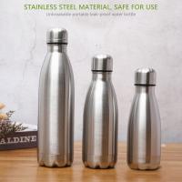 Botella De Deporte Para Niños De Acero Inoxidable Gran Capacidad 0.35/1 Litro Copa De Bebida Cola a Prueba De Fugas Kettle Reutilizable - details 18