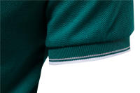 Camisa Polo De Cuello V AIOPESON Para Hombres Color Sólido Manga Corta Estilo Clásico Ropa Masculina Verano 2022 Anti-Pelusa - details 18