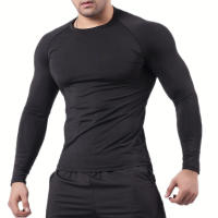 Camiseta De Compresión Con Estampado De Araña Para Hombres Camiseta Deportiva Rápida Secado Tops Para Gimnasio Running Camiseta Básica Guardia Contra Arrugas - details 19