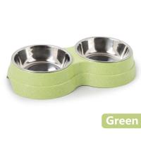 Tazas De Alimentos Y Agua Para Mascotas Doble Acero Inoxidable Alimento Y Agua Para Perros Gatos Pupusas Accesorios Pequeños Para Perros - details 9