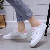 Nuevas Zapatillas De Mujer 2024 Transpirables Casual Deportivas Planas De Tela Blanca Zapatos De Caña Baja Para Estudiantes Y Niñas - details 4