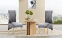 Cubierta De Silla De Comedor Simple Y Antigolpes En Color Sólido Funda De Asiento Elástica Y Gruesa Para Hotel Banquete Y Hogar Lavable - details 15