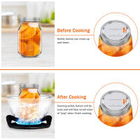 50Pcs Tapas De Conserva De Lata Para Mason Jar Tamaño Regular Reutilizables Kerr Sellado Airtight Para Almacenar Especias Dulces Bocadillos Mermeladas - details 6