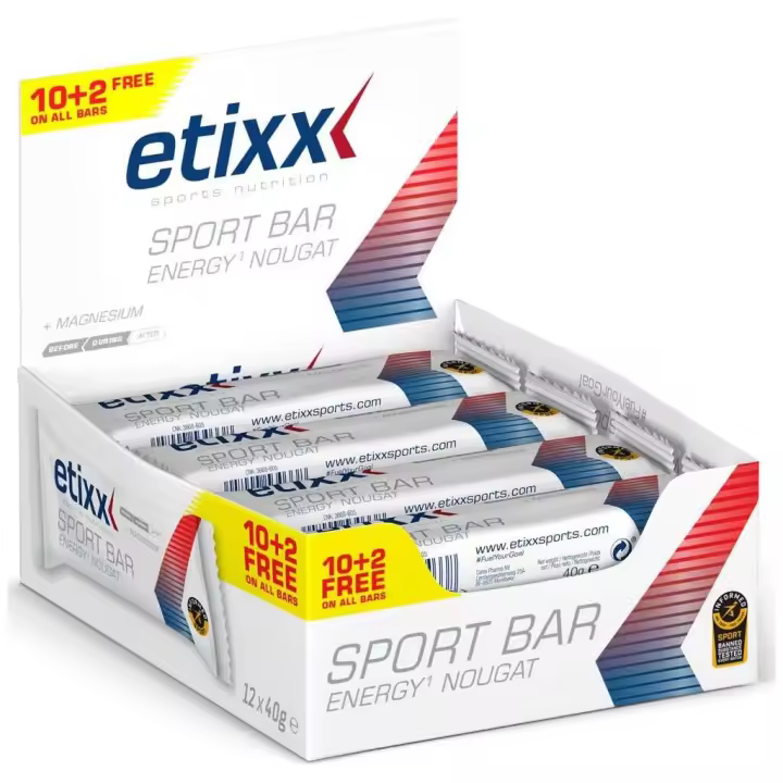 Etixx Energy Sport Barritas Turron 12Uds. - 1
