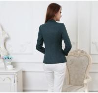 Chaqueta De Negocios Para Mujer Estilo Lady Oficina Elegante Y Ajustada Cierres Únicos Blazer Formal Para Todas Las Estaciones - details 23