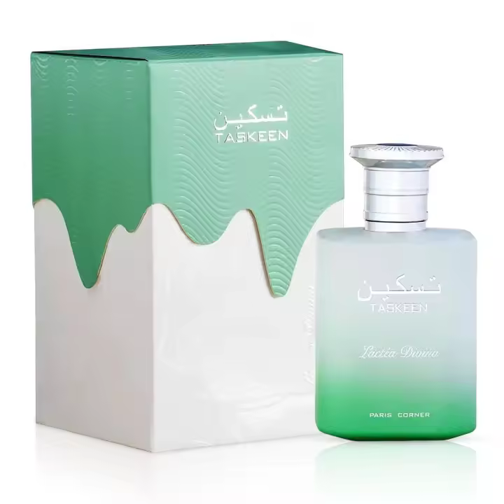 Taskeen Láctea Divina de Paris Corner EDP Spray 100ml | Fragancia Única y Sofisticada con Notas Exquisitas para Personas que Buscan Elegancia y Exclusividad - 1