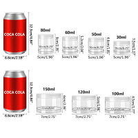Jars De Almacenamiento 12pcs 30-150ml Vacíos Con Tapa Clara De Cosméticos Contenedor Refillable De Balm Botella De Viaje De Plástico - details 3