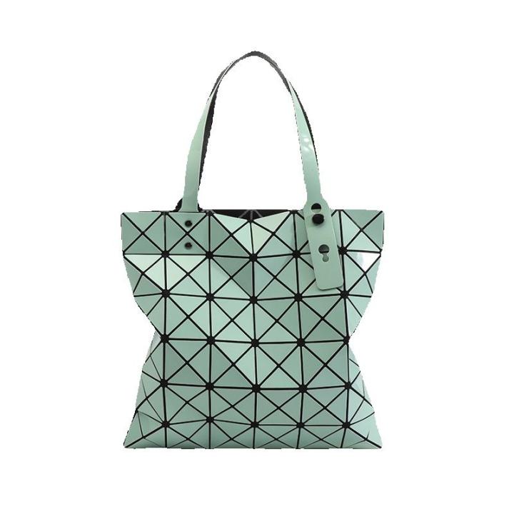 Women's bag, spring and summer 2022, new design, single-man's handbag with 6-grid geometric designbag