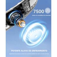 Ventilador de cuello 4 Turbo plegable, Enfriador de cuello, batería de 4000 mAh, sin aspas, Ventilador de viento portátil, 3 velocidades, Ventilador recargable tipo C - details 4