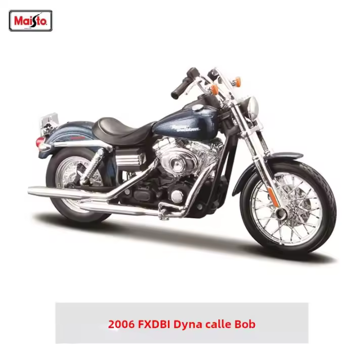 Maisto 1:12 Motocicleta Harley 2013 FLHTK ELECTRA GLIDE ULTRA LIMITED Vehículo De Colección a Escala Juguetes Para Adultos Y Niños Desde 7 Años Material Metálico Sin Batería - 1