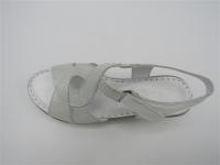 SANDALIA CUÑA SEÑORA, COMFORT MANLISA S496-346, materiales de piel, plantilla acolchada, cuña de 6cm - details 3