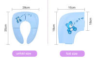 Portable Kids Travel Potty Seat Pad Baby Folding Toilet Training Seat Cover Toddler Urine Assistant Cushion Children Pot Seater - details 21