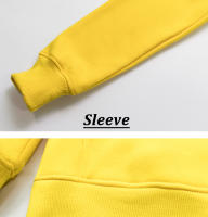 Sudadera De Moda Harajuku Para Hombre Con Capucha Y Bolsillos Gran Tamaño Estampado Intensos Sentimientos Estilo Callejero Cálido - details 5