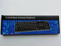 Teclado De Juego Con Teclas De Letras En Español Francés Ruso Árabe 104 Teclas Cableado USB Para Computadora ZUIDID - details 5