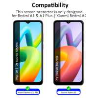 Ociodual 4x Protector de Pantalla Cristal Templado Premium para XIAOMI Redmi A1 / Redmi A2 Vidrio 9H 2.5D Anti Golpes Arañazos 0.3mm - details 3